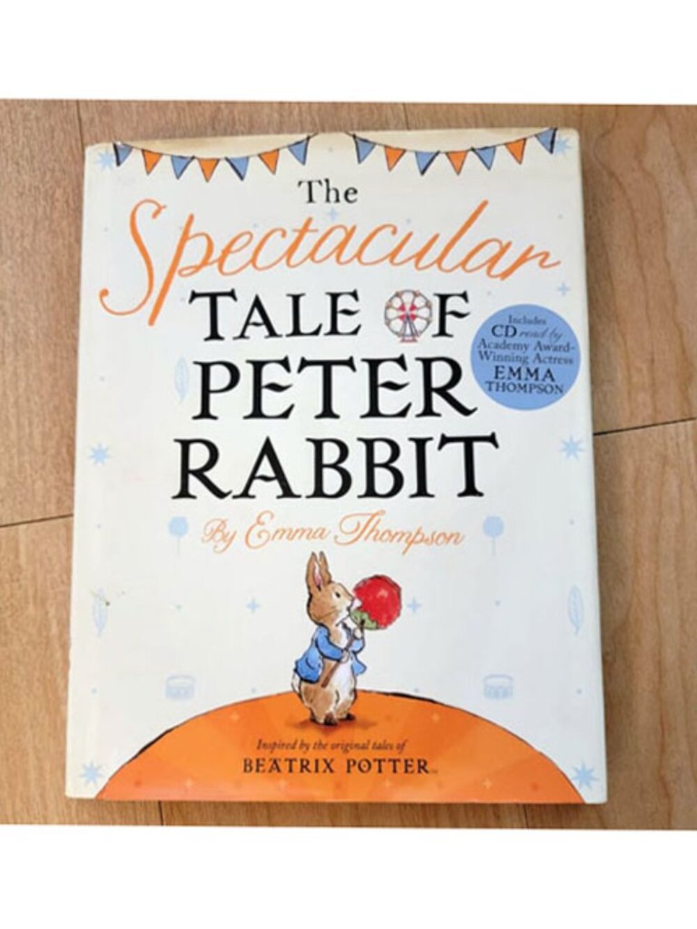 Peter Rabbit Book CD Read by Emma Thompson Spectacular Tale Benjamin Bunny